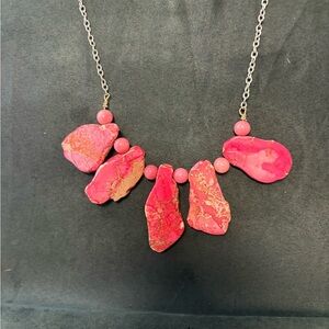 Pink Stone Necklace